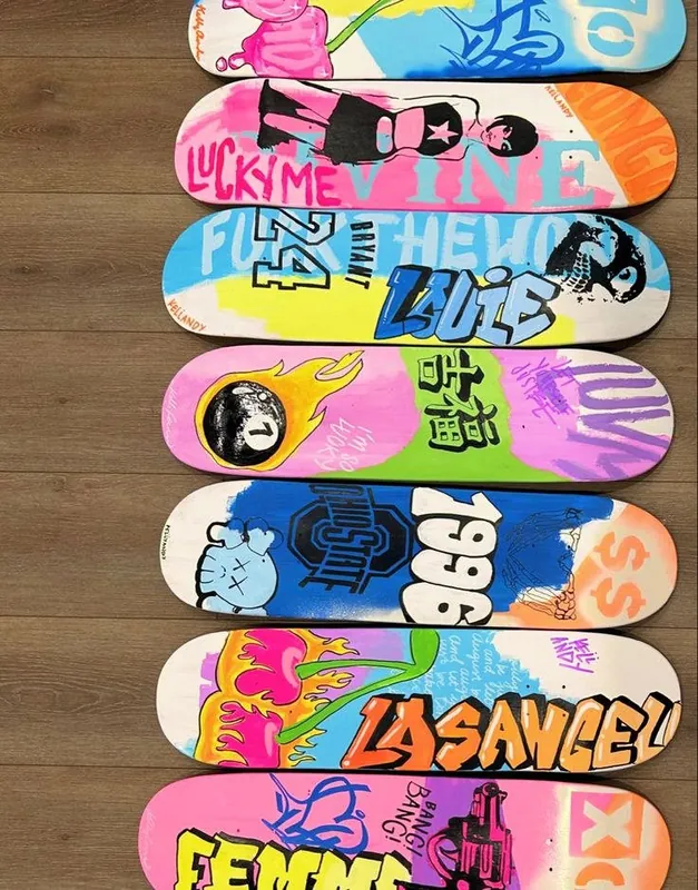 Skateboard Deck Painting Workshop