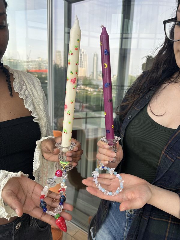 Candle Painting Workshop