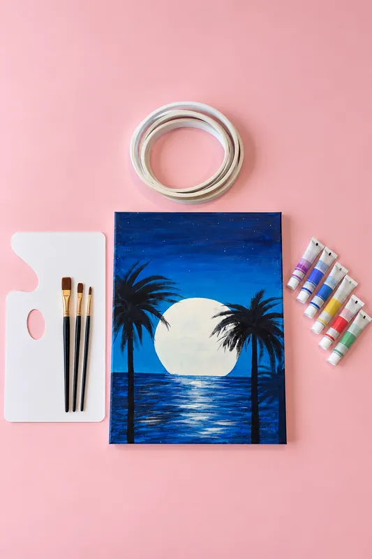 90s Retro Canvas DIY Kit